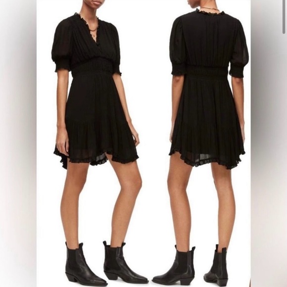 All Saints Dresses & Skirts - NWT All saints Via dress black US 8